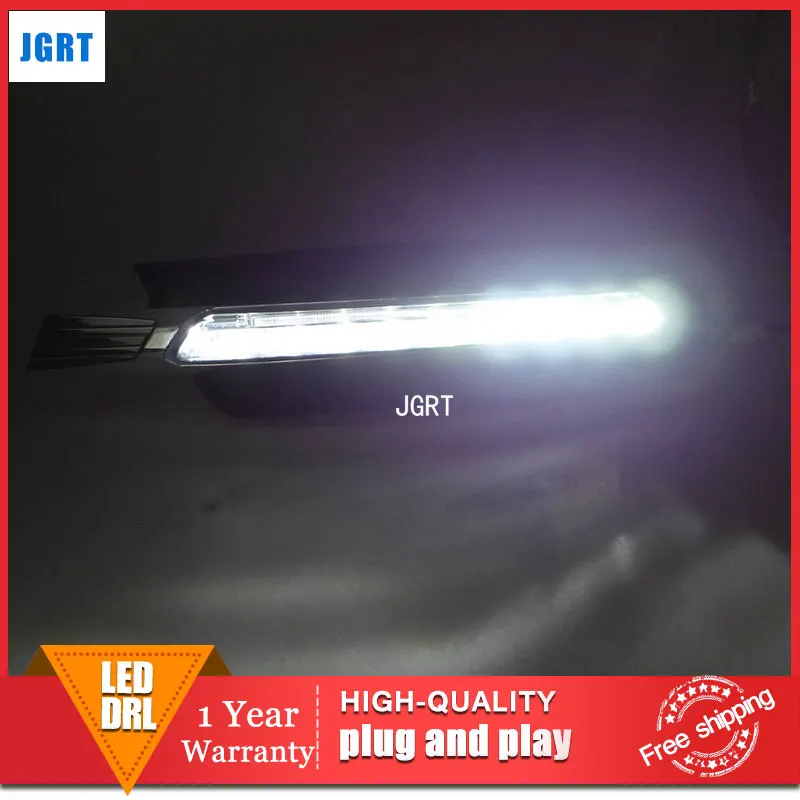 

car styling 2013-2014 For Audi A6L LED DRL For A6L led fog lamps daytime running light High brightness guide LED DRL