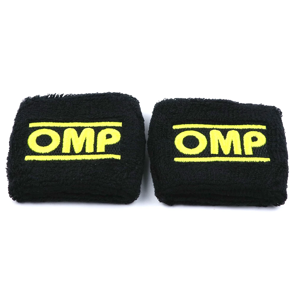 

10pcs/Lot Black OMP Reservoir Brake Clutch Oil Tank Cap Sock Car Styling