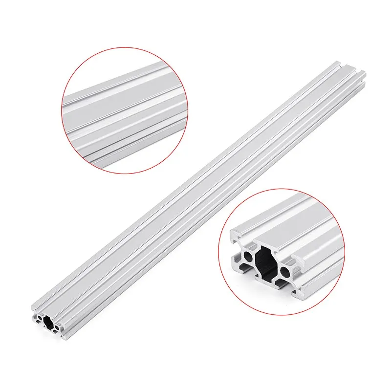 

1PC 600mm Length 2040 Aluminium Alloy T-Slot Profiles Extrusion Frame Linear Rail For CNC 3D Printer Parts for DIY