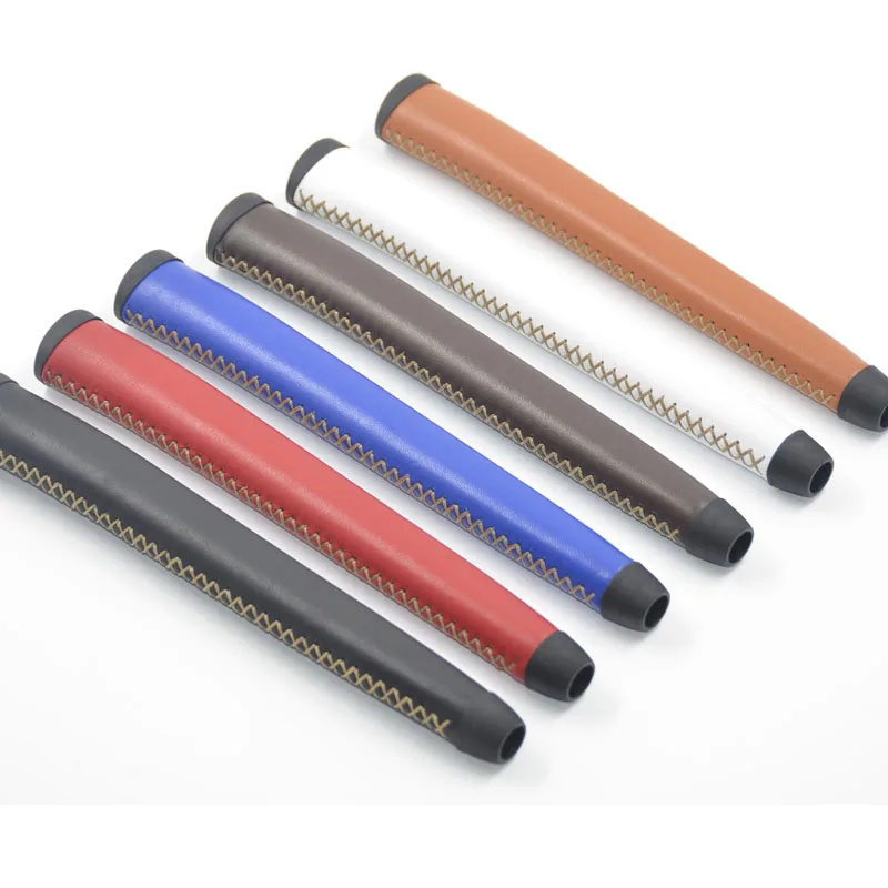 High Quality Handmade Real Cow Leather Midsize Golf Putter Grips 6