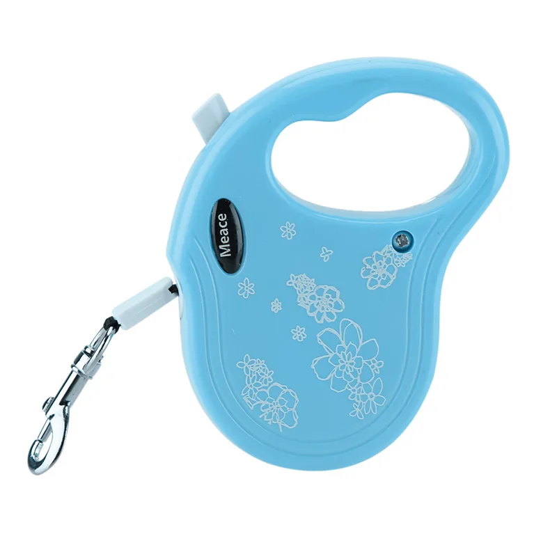 

3M Automatic Retractable Dog Leash Rope Pink Blue Automatic Extending for Pet Dog Cat Puppy Traction Rope Walking Lead Chain