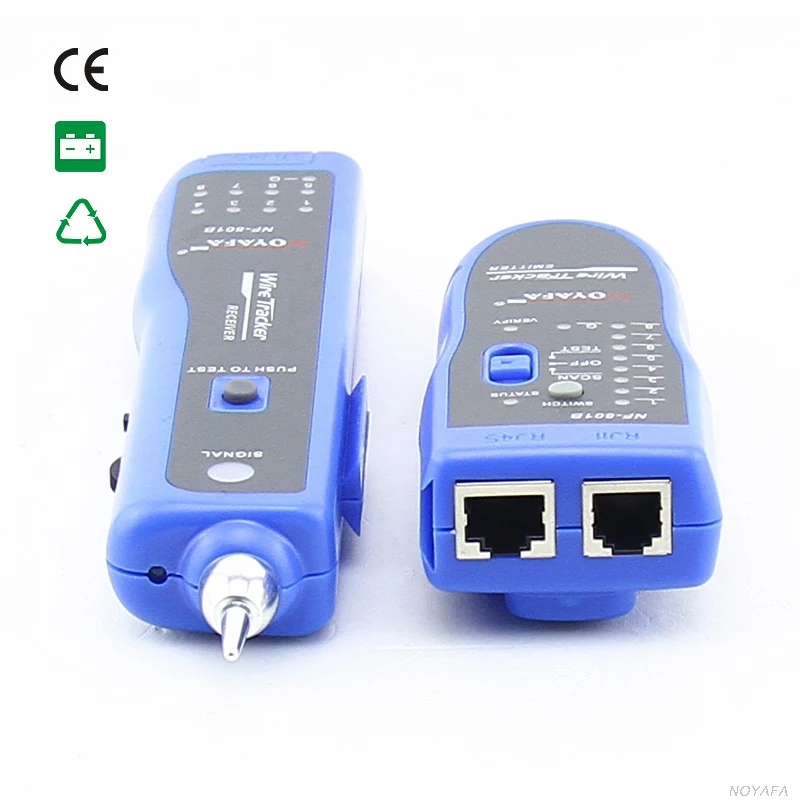 NF-801 синий цвет RJ45 RJ11 USB Network Tool Kit кабель Ethernet тестер кабеля locator NF_801