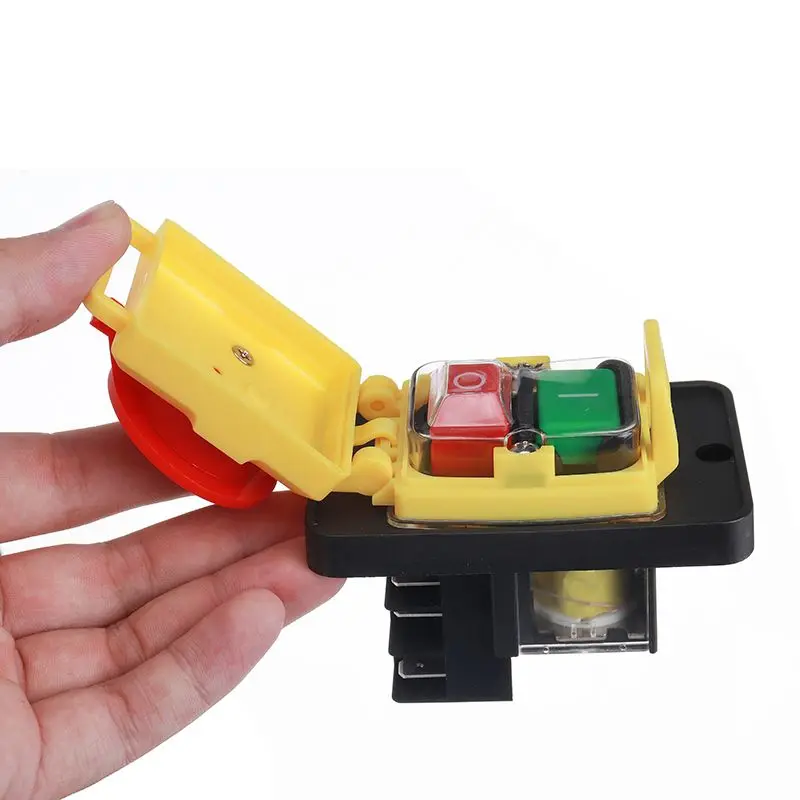 KEDU KJD22 4Pin 6Pin 250V 12(10)A On/Off электромагнитные промышленные водонепроницаемые