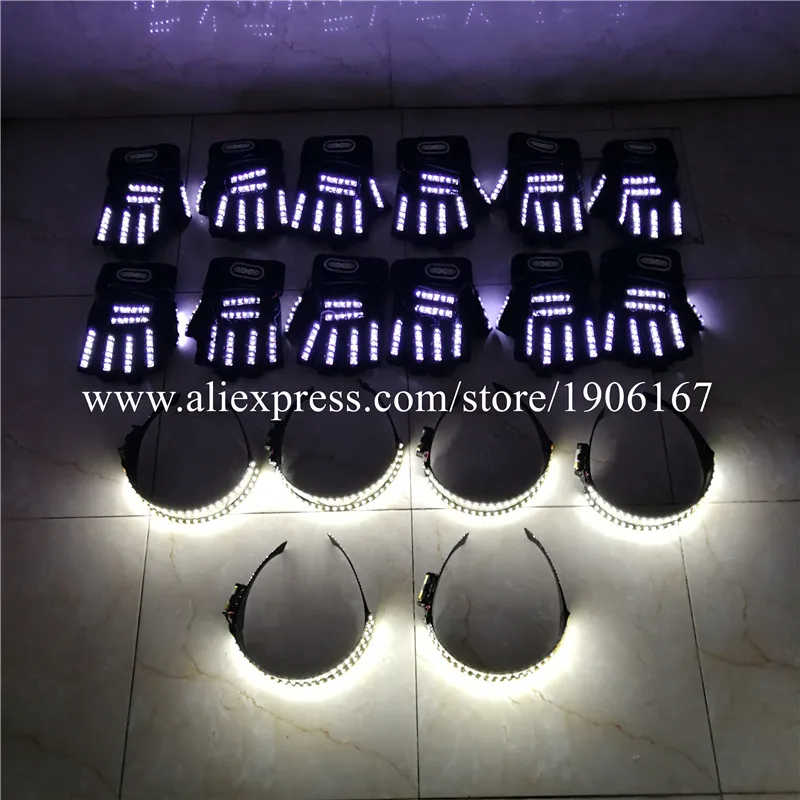 Led glasses and gloves02