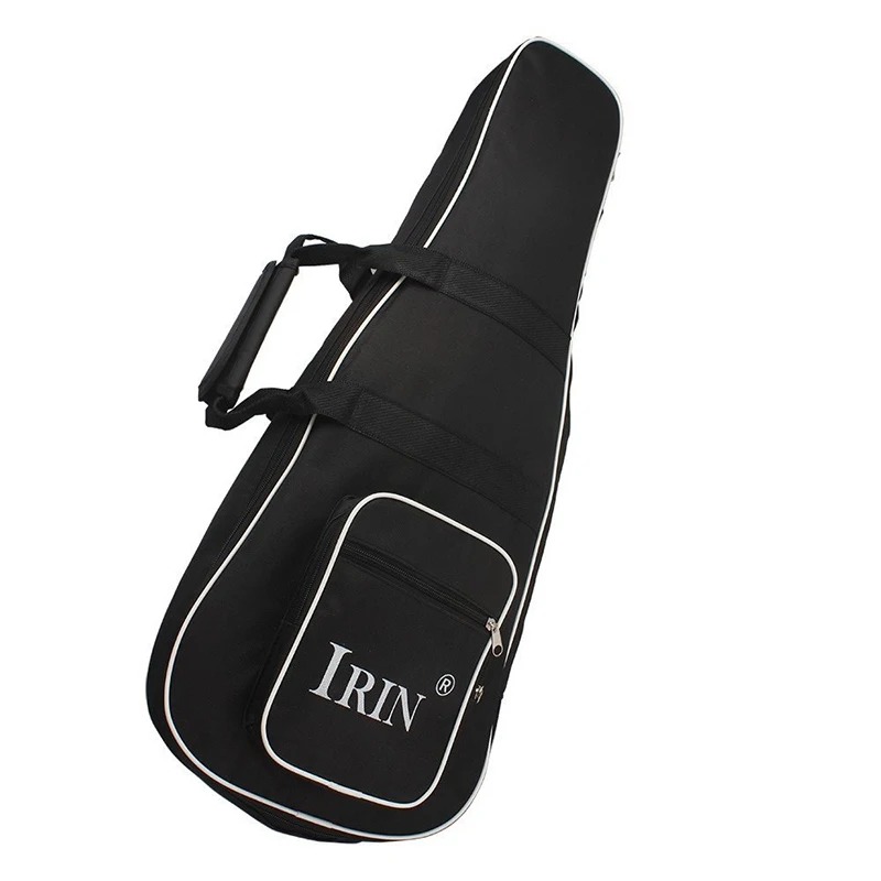 HOT IRIN Backpack for Mandolin Thicken Shoulder Gig Bag Case Frabic Black