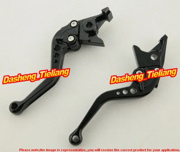 

CNC Racing Short Brake Clutch Levers for Suzuki 2007 2008 GSXR 1000 K7 Black
