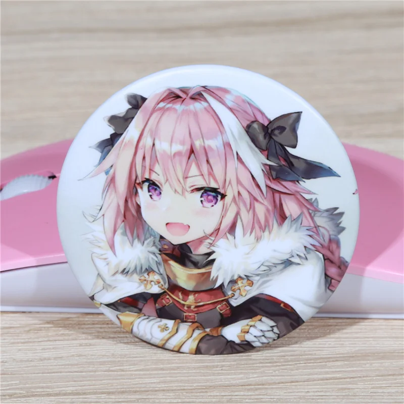 FFFPIN 5,8 см брошь японское аниме Fate Astolfo мальчик шпилька для девочек Русский мультфильм нагрудник значок монета значок ткань рюкзак Декор Прямая поставка