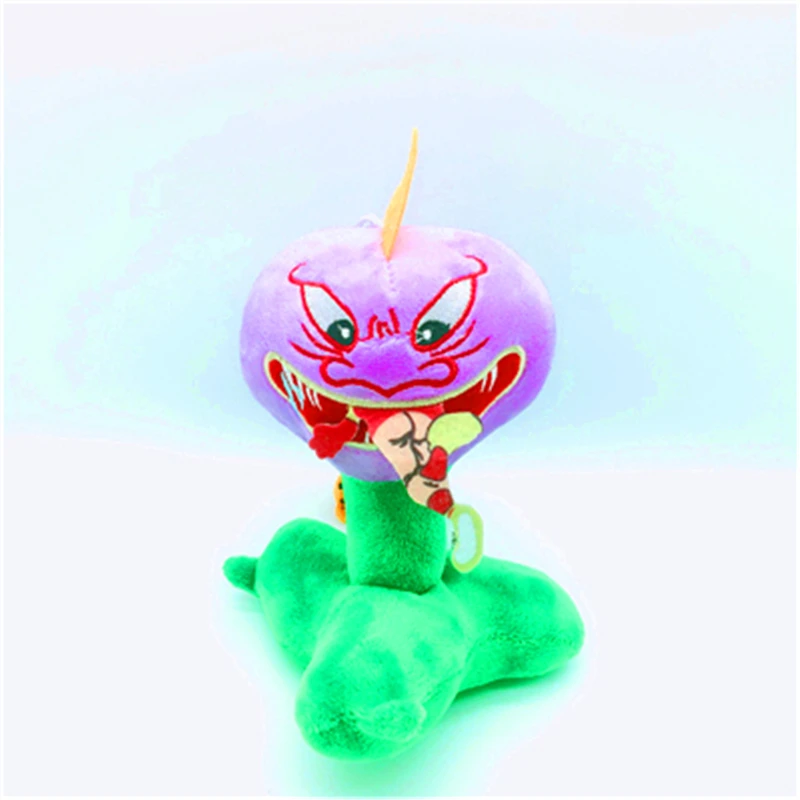 

16cm Height Cute Nice Plants Vs Zombies Soft Plush Pp Cotton Chomper(open Mouth) Toys for Baby Kids Gifts