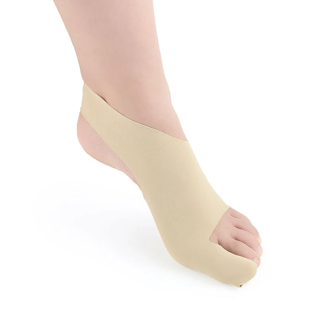 

1 Pair Foot Care Bandage Valgus Correction Cover Pain Relief Toe Separator Hallux Reusable Breathable Guard Men Women Super-thin