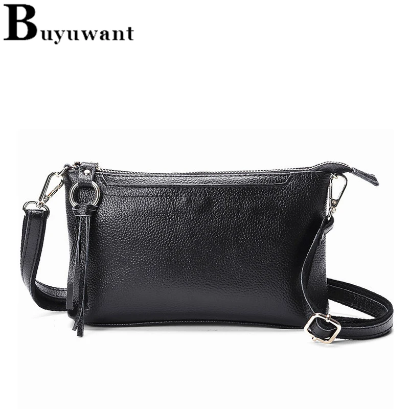 Buy Buyuwant Split leather Wristlets bag lady single