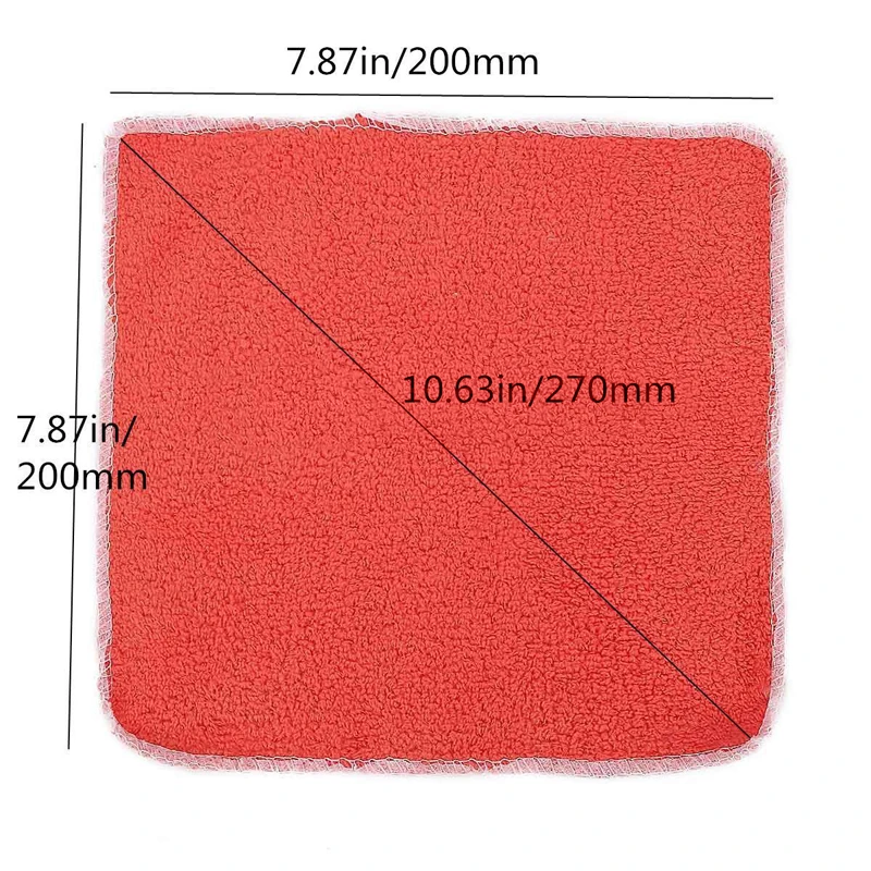 10 шт./компл. хлопок Чай полотенца блюдо махровые полотенца обрезаются салфетки чистящие тряпки Кухня