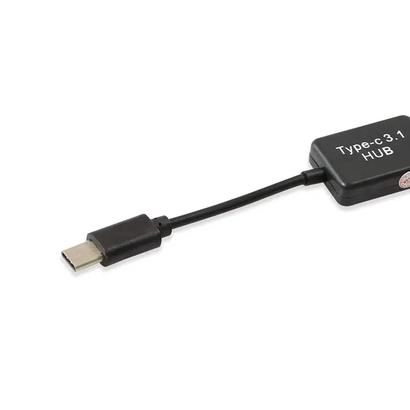 Type C OTG USB 3,1 папа-Двойной 2,0 мама OTG Зарядка 2 порта хаб кабель Y разветвитель#8