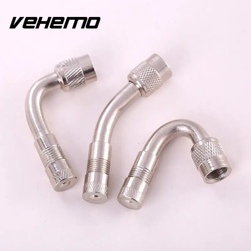 90/45/135 Degree Car Tire Stem Extender Tyre Valve Inflation Extension Tube