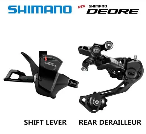 SHIMANO DEORE M6000 указано SL рычаг переключения передач + RD задний переключатель MTB