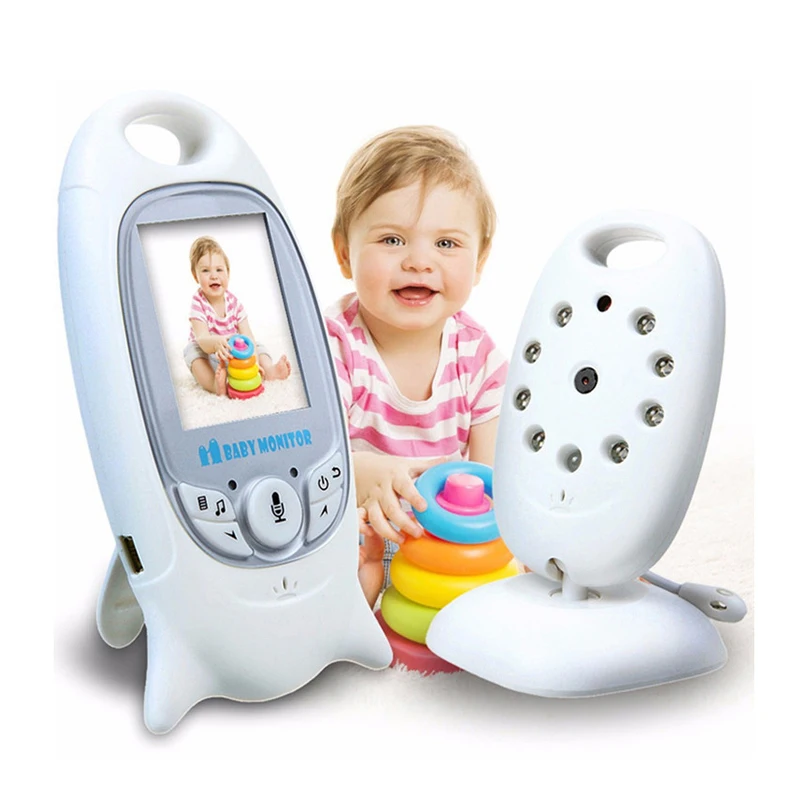 

Video Baby Monitor With Camera VB601 Wireless Baby Security Camera Infant Nanny Music Intercom Nightvision Portable Babysitter