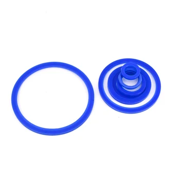 

5 PCS Fit 19-108mm OD Welding SMS Union Blue Silicone Gasket Washer Sealing Ring Homebrew Repair Repacement