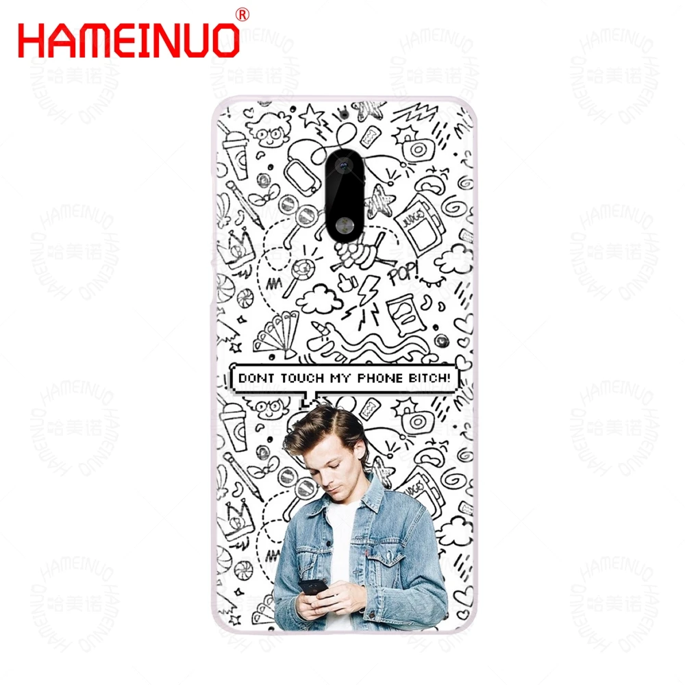 HAMEINUO One Direction 1d Louis Tomlinson cover phone case for Nokia 9 8 7 6 5 3 Lumia 630 640 640XL 2018