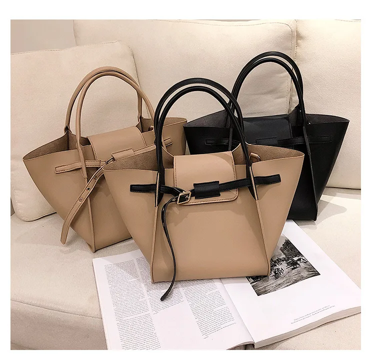JI HAO, дизайн, сумки для женщин, из искусственной кожи, женская сумка на плечо, простая женская сумка, модная универсальная сумка-тоут