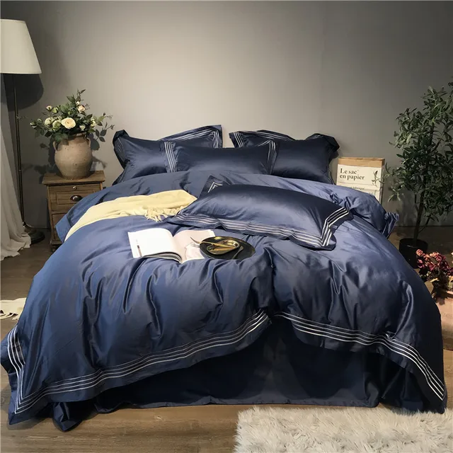 Special Price 100S egyptian cotton Bedsheet Pillowcase Duvet Cover Sets embroidery Bedlinen Queen King Size Bedding Set Special Price 100S egyptian cotton Bedsheet Pillowcase Duvet Cover Sets embroidery Bedlinen Queen King Size Bedding Set