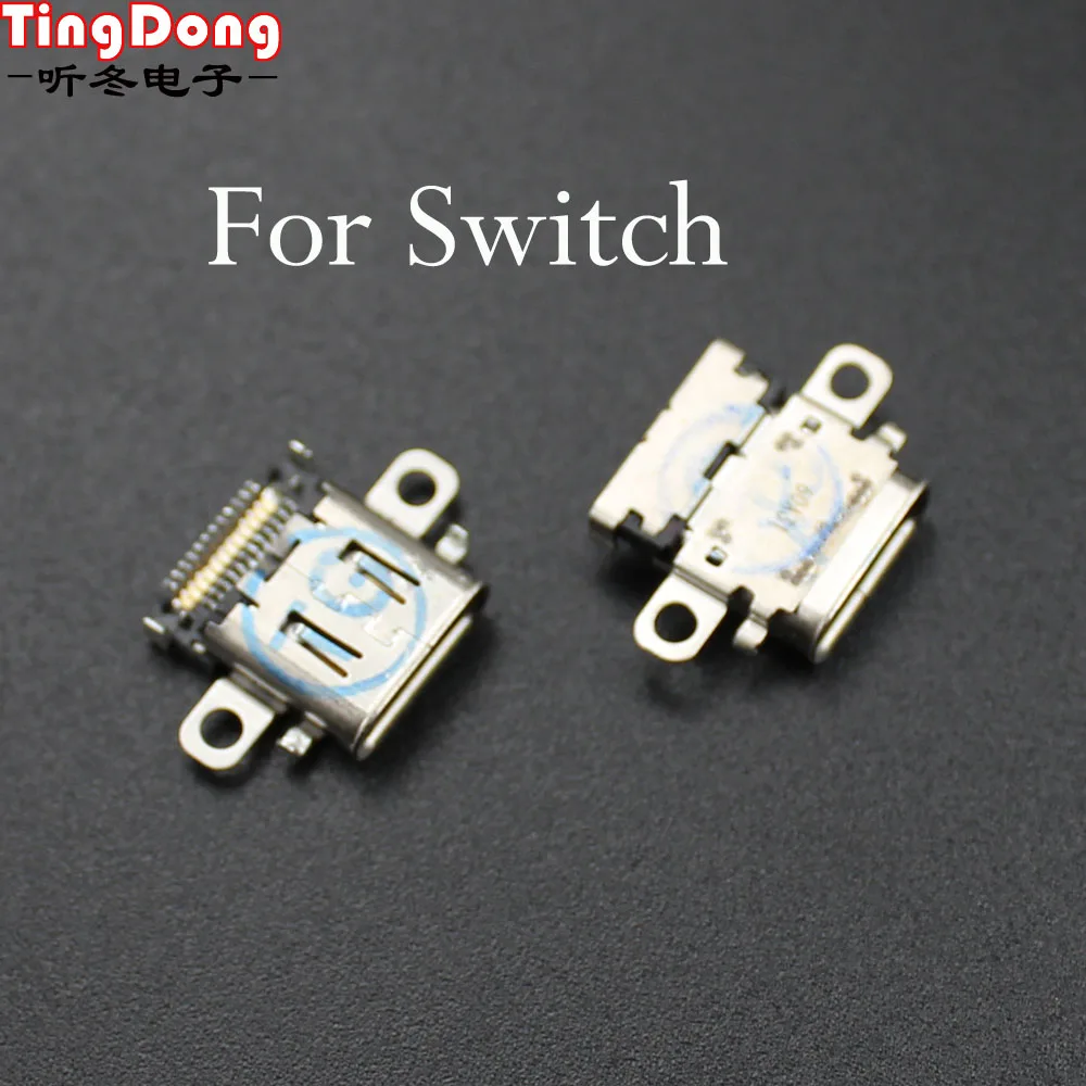 TingDong 10 шт. оригинальный зарядный порт для консоли Nintendo Switch NS консоль зарядного