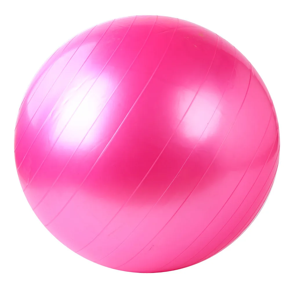 55 см упражнения фитнес тренажерный зал Гладкий мяч для йоги новые длительные упражнения, здоровый мяч в форме дуриана