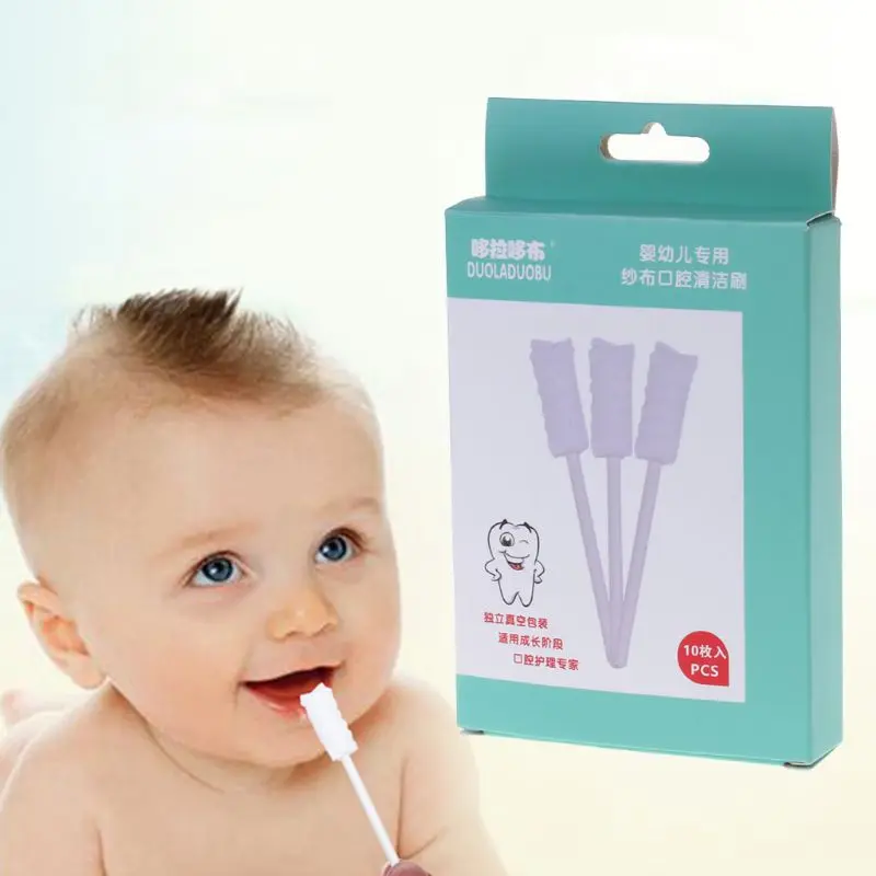 Baby Oral Cleaner Cleaning Tongue Teeth Dental Disposable Nursing Tool