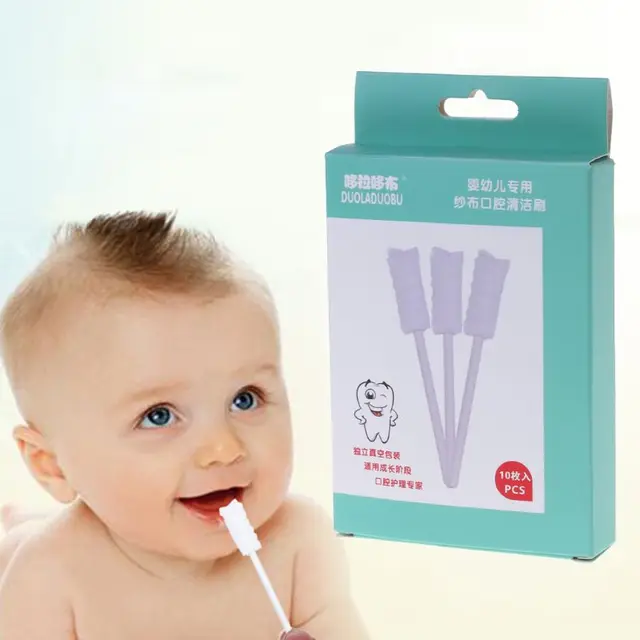 Baby Oral Cleaner Cleaning Tongue Teeth Dental Disposable Nursing Tool