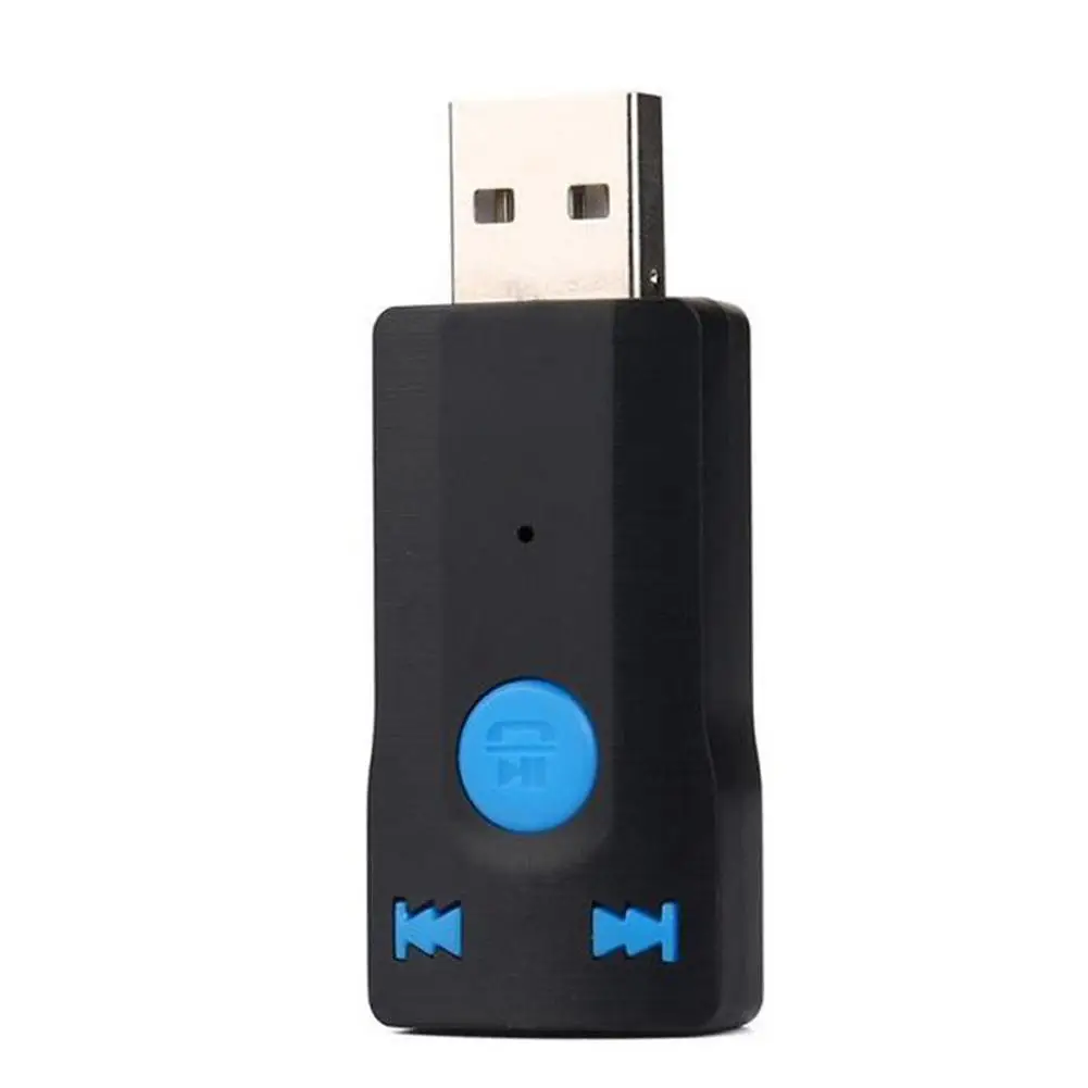 

USB Bluetooth Audio Receiver AUX Car Speaker Bluetooth Adapter Supports TF Card Music Playback Function
