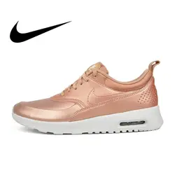 Оригинальная продукция NIKE W NIKE AIR MAX THEA SE Для женщин кроссовки уличная спортивная обувь амортизацию с низким берцем дышащий 861674-902