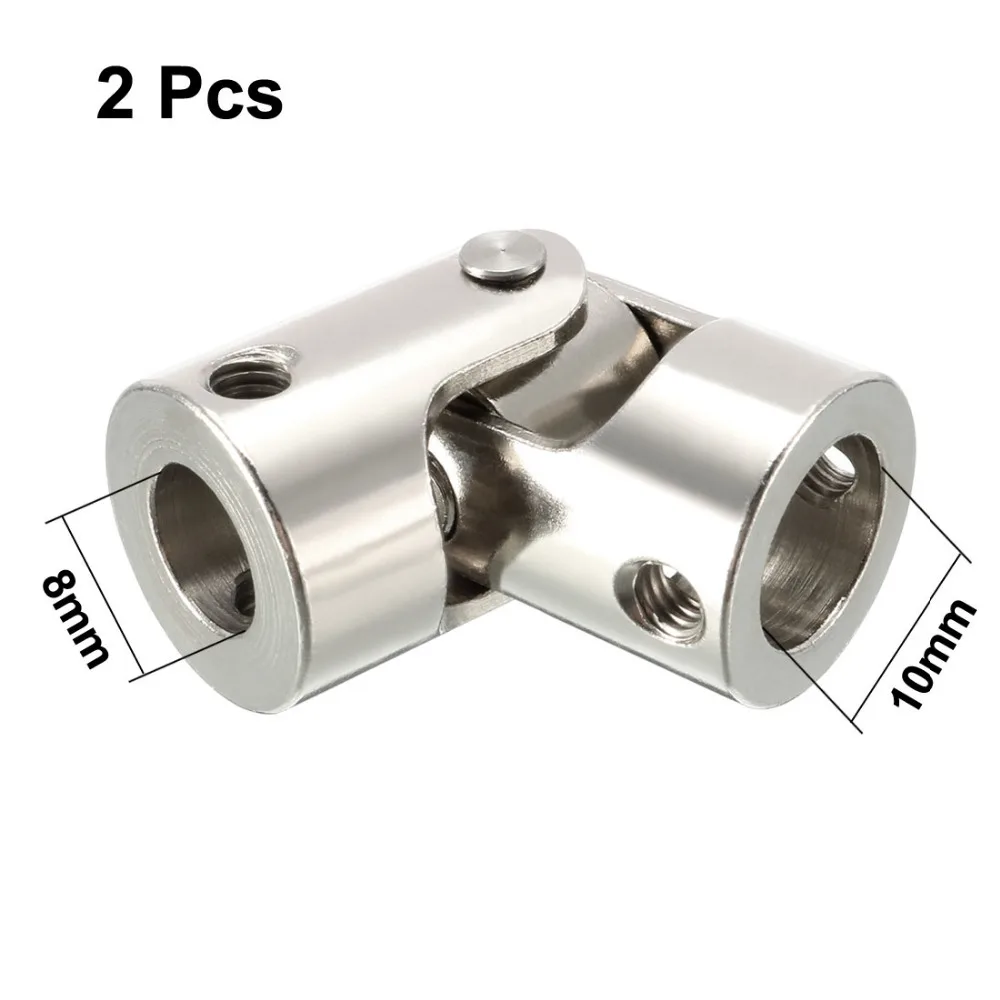 uxcell 4mm to 6mm Inner Dia Rotatable Universal Steering Shaft U Joint Coupler