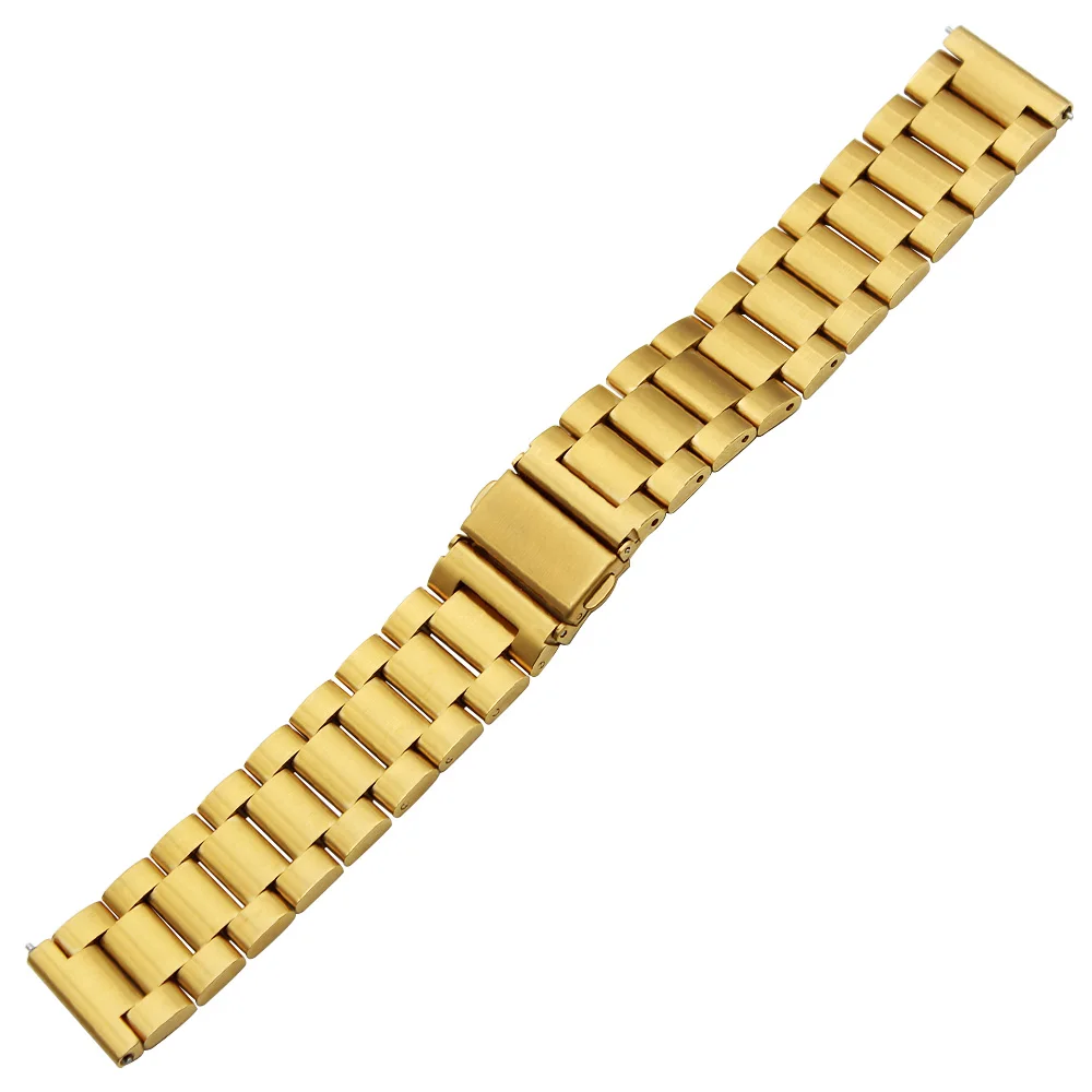 Ремешок из нержавеющей стали для LG G Watch W100 / R W110 Urbane W150 Asus ZenWatch 1 2 мужской