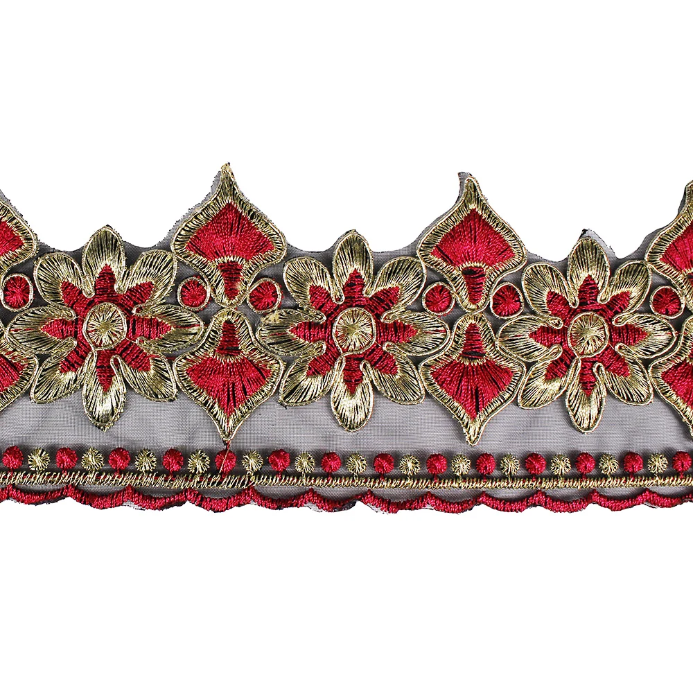 Red with gold-1