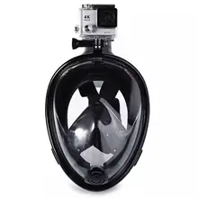 Camera Holder Diving Mask Underwater Scuba mergulho Anti Fog Full Face Snorkeling Set 180 Degree with Earplug and Snorkel