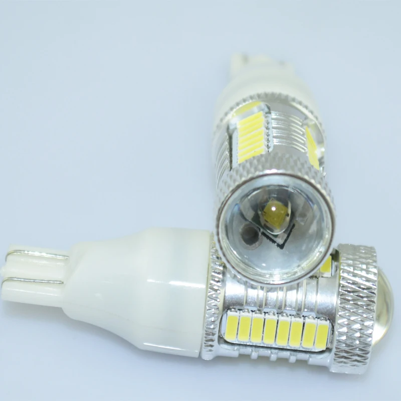 T15 6000k белый k2 k3 k4 k5 светодиодные фонари заднего хода lamp12vac 4014smd Автомобильные светодиодные лампы светильник canbus Резервное копирование лампа T15 светодиодный w16w Внешнее освещение