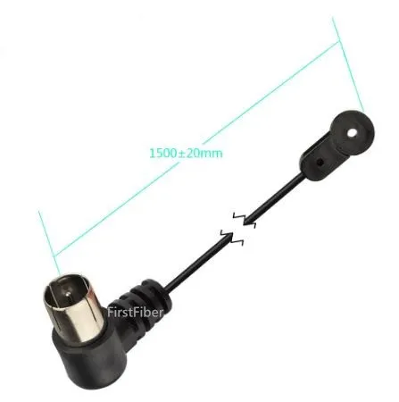 FirstFiber FM антенна 75 Ом UNBAL 1 5 м 22AWG для Yamaha натуральный звук стерео приемник RF|Антенны
