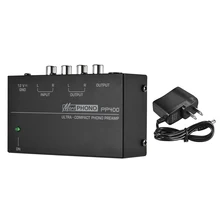 Лидер продаж Phono Preamplifier ультра-компактный фонокорректором предусилитель с RCA 1/" TRS интерфейсы