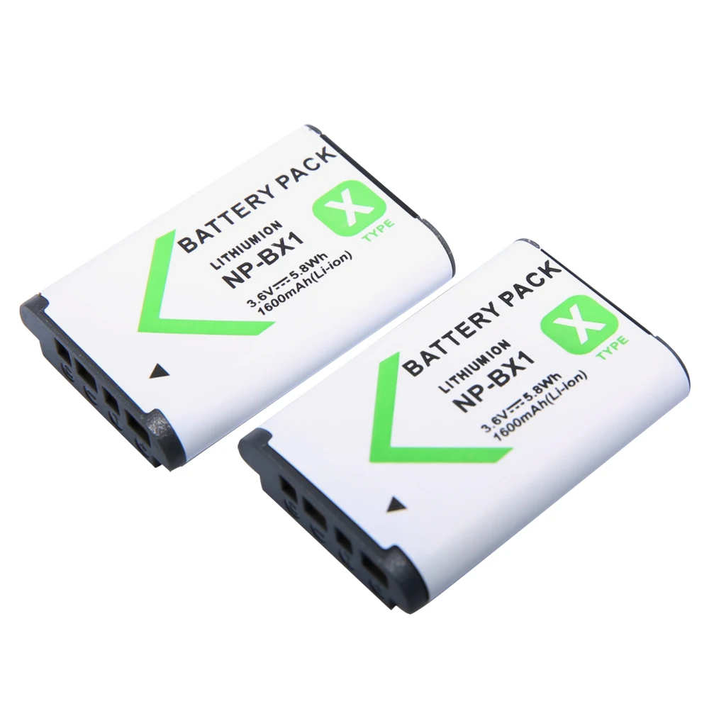 

3* 1600mAh NP-BX1 NP BX1 Camera Battery pack for SONY DSC RX1 RX100 RX100iii M3 M2 RX1R WX300 HX300 HX400 HX50 HX60 GWP88 PJ240E