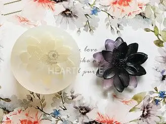 HEARTMOVE цветок/Роза силиконовая форма формы-ювелирные изделия, амулеты, кекс Полимерная глина эпоксидная литые из смолы воск мастика, глазурь 9336 - Цвет: C