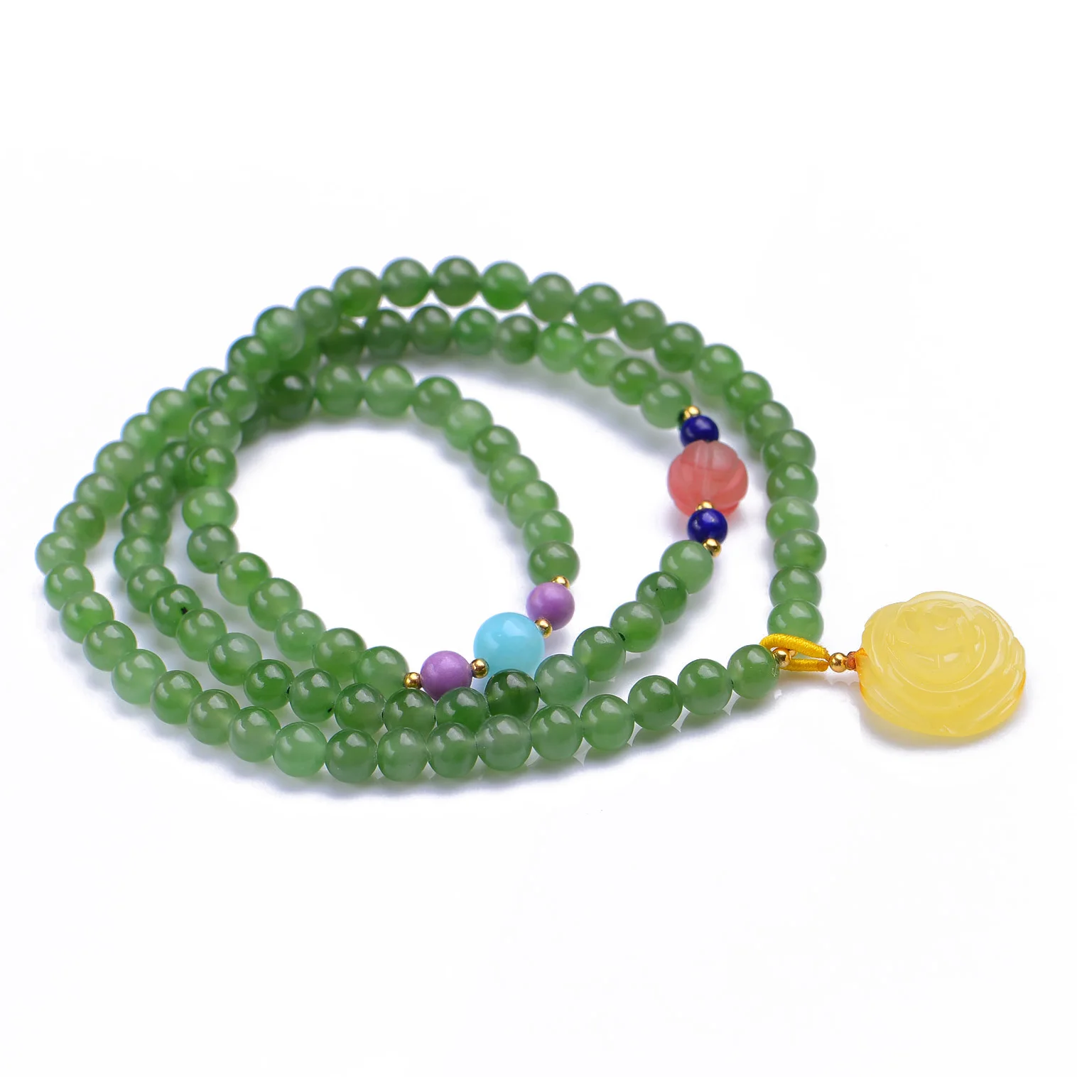 

Handmade Authentic Green Crystal Bracelets 5.8mm