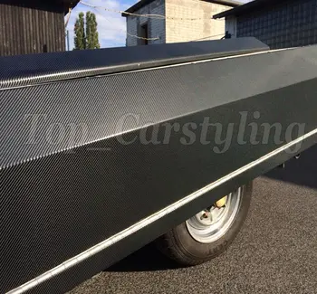 

Black 4D Carbon Fibre Vinyl Car Wrap Film SELF ADHESIVE Vehicle With Air Bubble 1.52x20m/Roll 5ftx67ft
