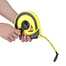 TU-5030 длинная рулетка 30/50 м стеклоткань с измерительной линейкой; двухсторонняя шкала Метрическая ленты для строительства каменной кладки столярных работ