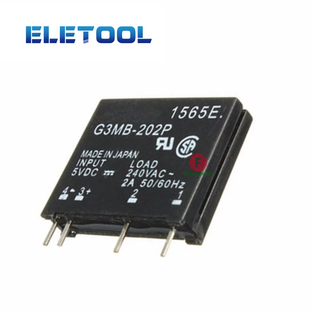1 шт. релейный модуль G3MB 202P DC AC PCB SSR в 5 В Out 240 2A твердотельный XF30|Реле| |
