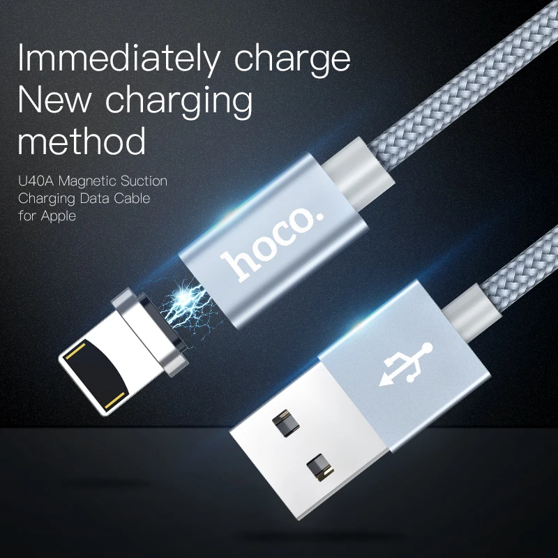 НОСО 3 в 1 Зарядка через usb Магнитный кабель Micro USB/Тип usb C/Lightning Быстрая Зарядка адаптер Магнит кабель для android iOS