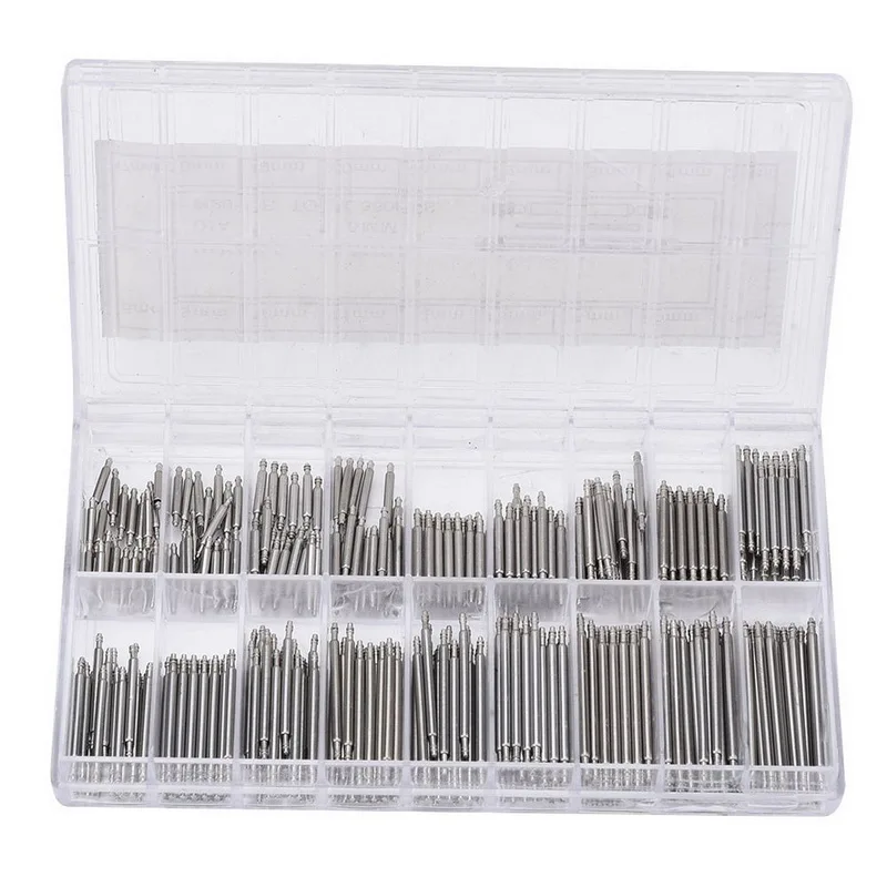 180pcs Watch Repair Tools Spring Bar Set 8-25MM Dia 1.5MM Watch Band Strap Link Pin Stainless Steel Double Flange Watchmarker 180pcs Watch Repair Tools Spring Bar Set 8-25MM Dia 1.5MM Watch Band Strap Link Pin Stainless Steel Double Flange Watchmarker