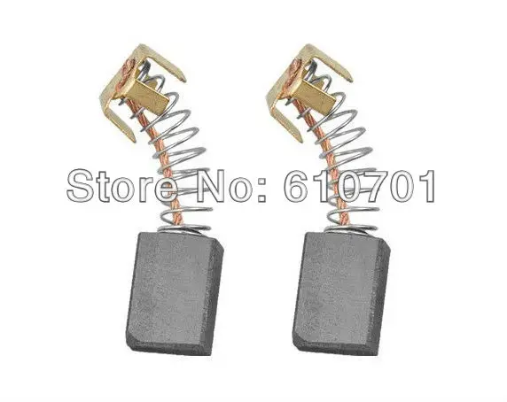 

2pcs Electric Motor Graphite Carbon Brushes 5x8x11mm Wires Power Tool Hammer Generator Drill Grinder 3/16"x5/16"x7/16" LF1