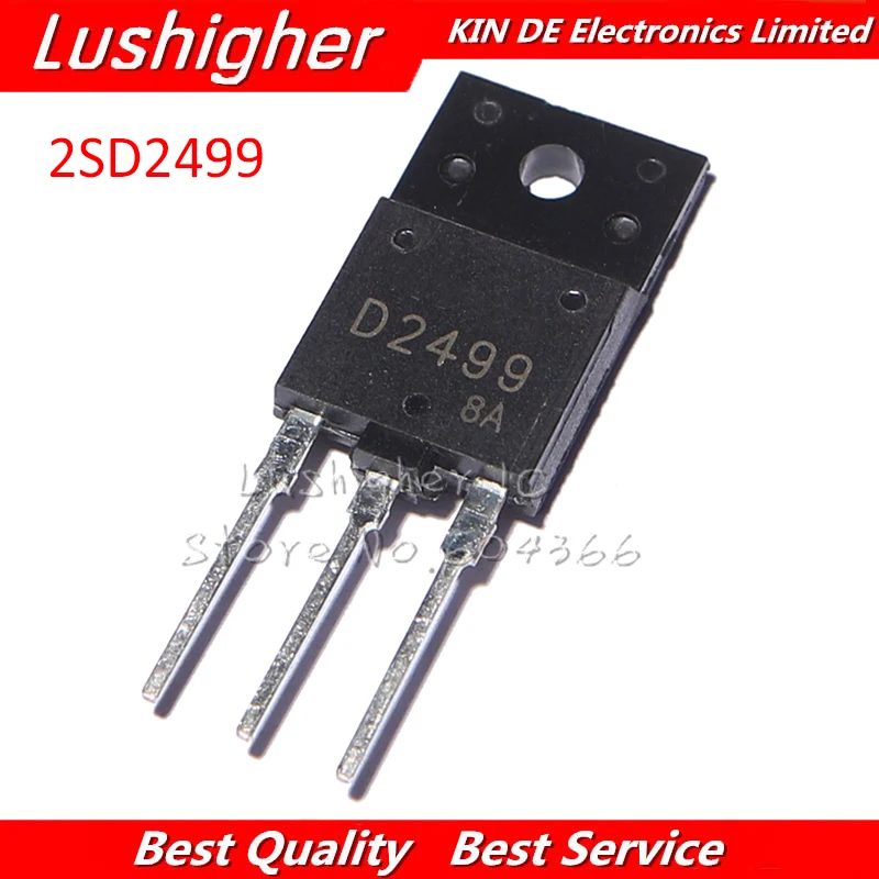 5 шт. 2SD2499 TO3PF D2499 TO-3PF | Электронные компоненты и принадлежности