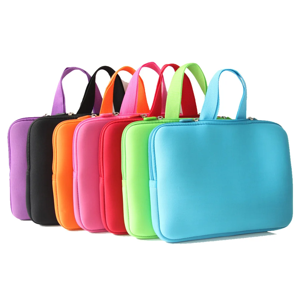 17 17.3 17.4 inches notebook bag with handle zipper Neoprene laptop sleeve Pouch Protector Bags For HP Dell Toshiba Msi Lenovo