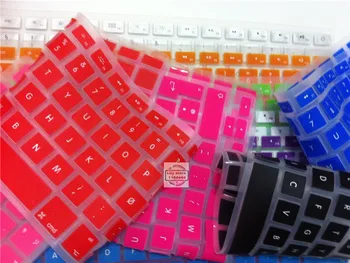 

Silicone Keyboard Cover Skin Protector Film For Apple Macbook Pro Air Retina 13 15 17 Eu Layout Free Ship 1Pc Norwegian Uk/Eu