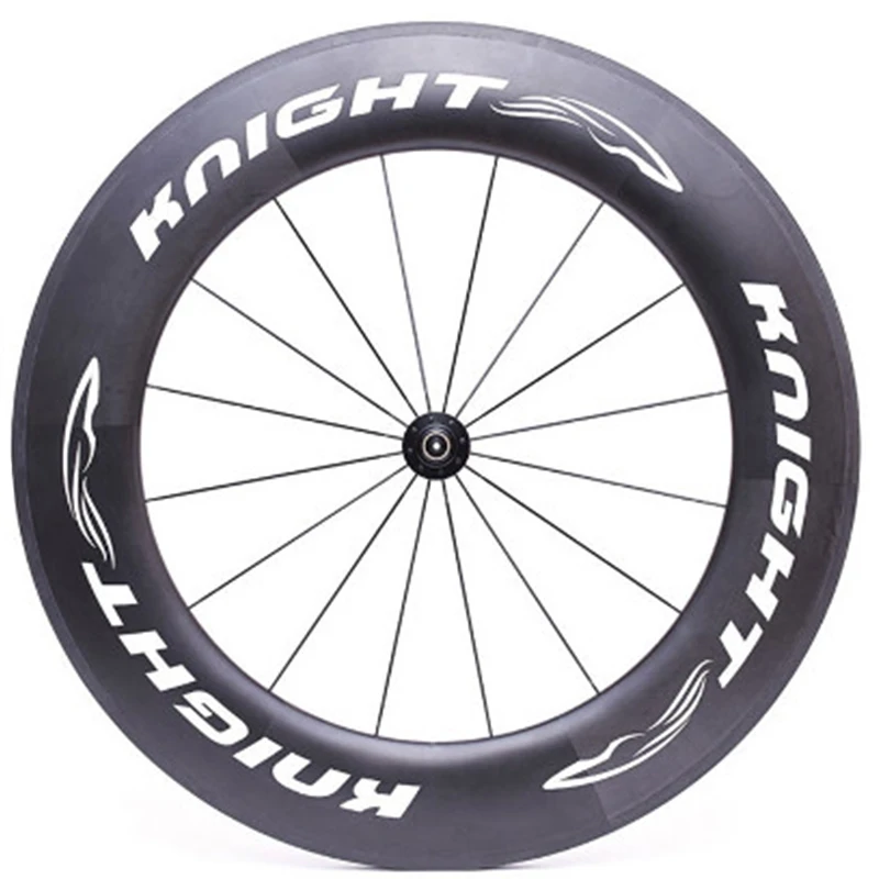

Two Wheels Set Stickers for Knight Road Bike Carbon Wheel Race Cycling Bicycle Decals 50mm 60mm 80mm