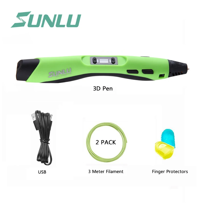SUNLU Original 3D Printer Pen SL 300A PLA PCL ABS Filament 1 75mm Intelligent 3D Pen 5